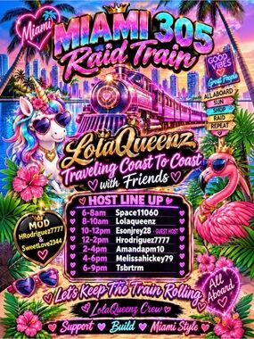 Share Show Raid Train